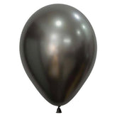 Silk Midnight Grey Balloons